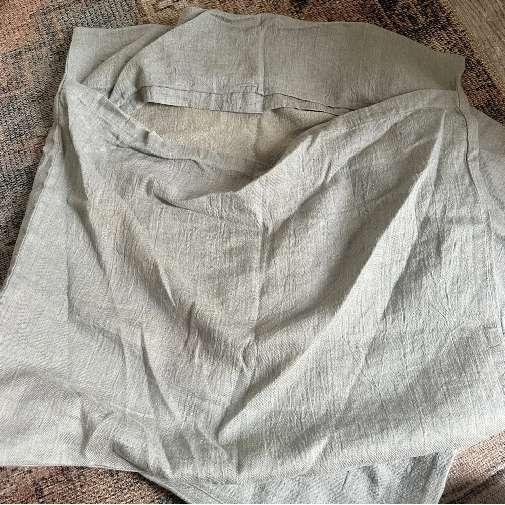 Pottery Barn Linen Blend Sham Pillow Cases (2)